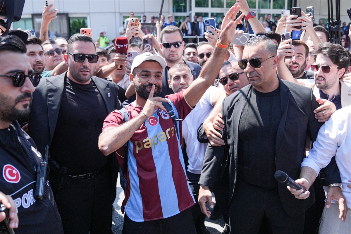 Mohamed Salah: Trabzonspor transferi için İstanbul'a geldi