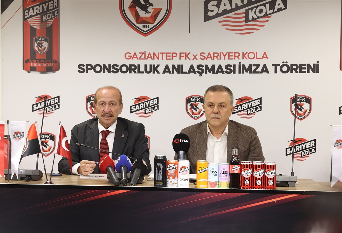 Gaziantep FK Başkanı Yılmaz: Sarıyer Kola ile güçleneceğiz