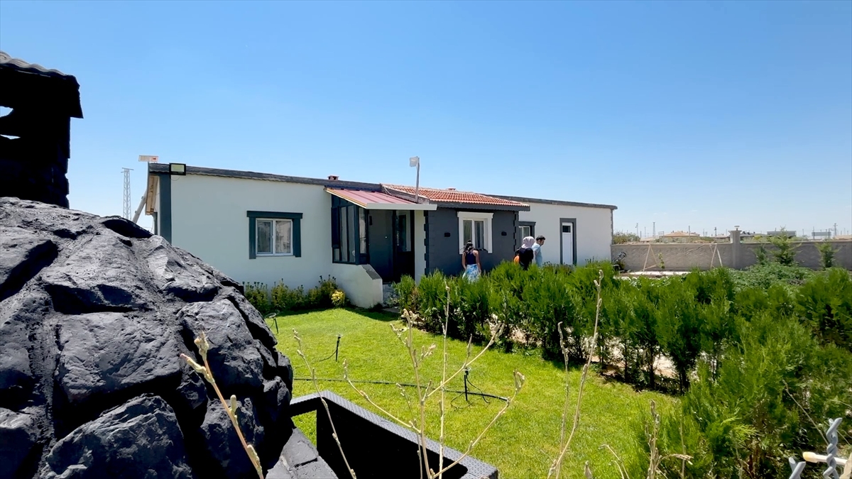 Konyalı ailenin "köy oteli"nde ödeme alın teriyle yapılıyor