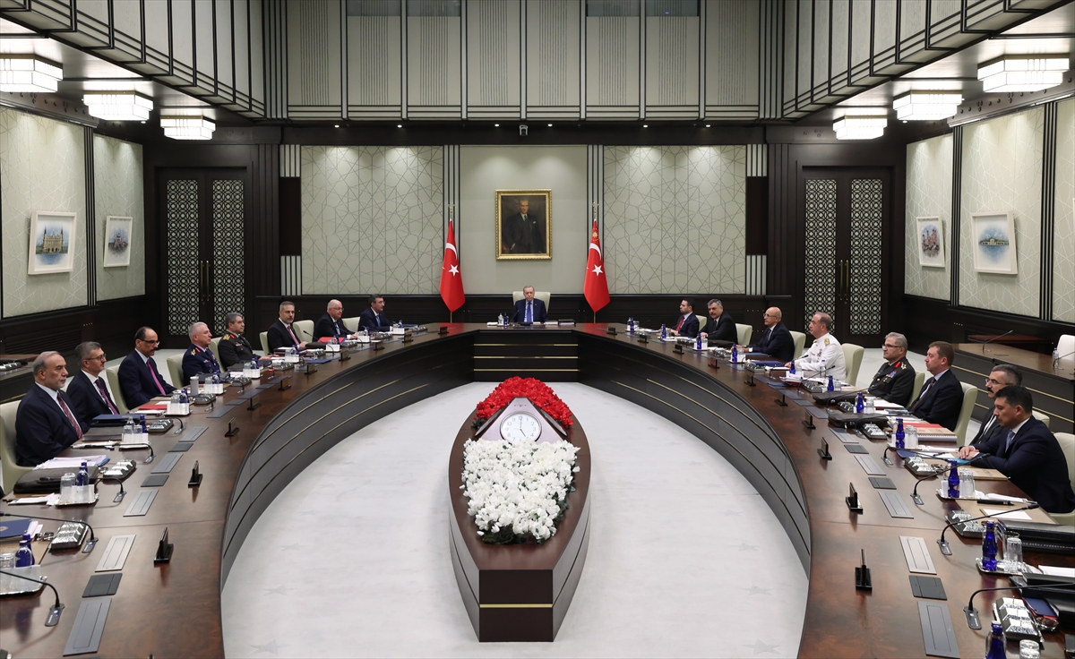 MGK, Cumhurbaşkanı Erdoğan başkanlığında toplandı
