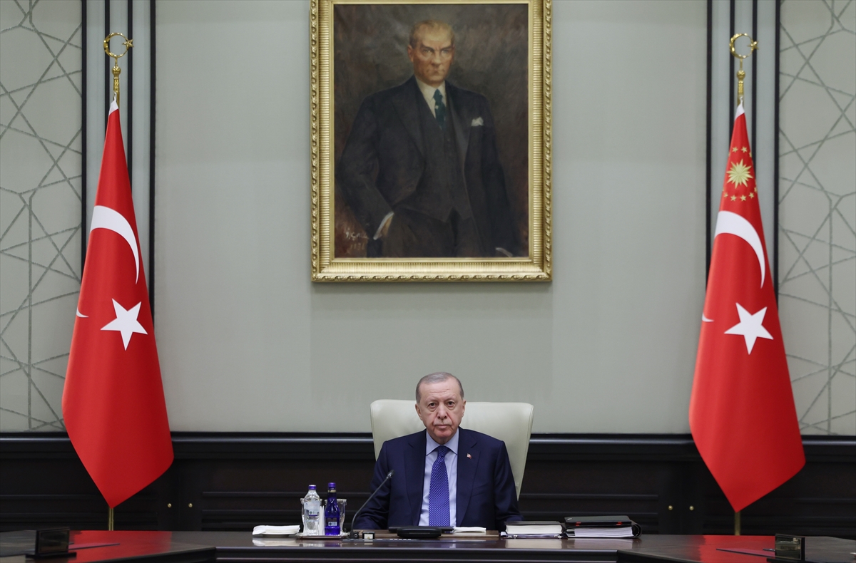 MGK, Cumhurbaşkanı Erdoğan başkanlığında toplandı