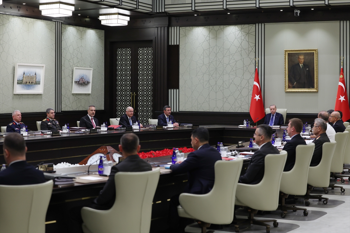 MGK, Cumhurbaşkanı Erdoğan başkanlığında toplandı