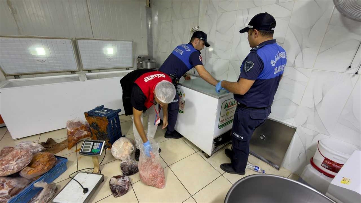 Gaziantep'te 703 kg et imha edildi: Başkan Tahmazoğlu'ndan açıklama