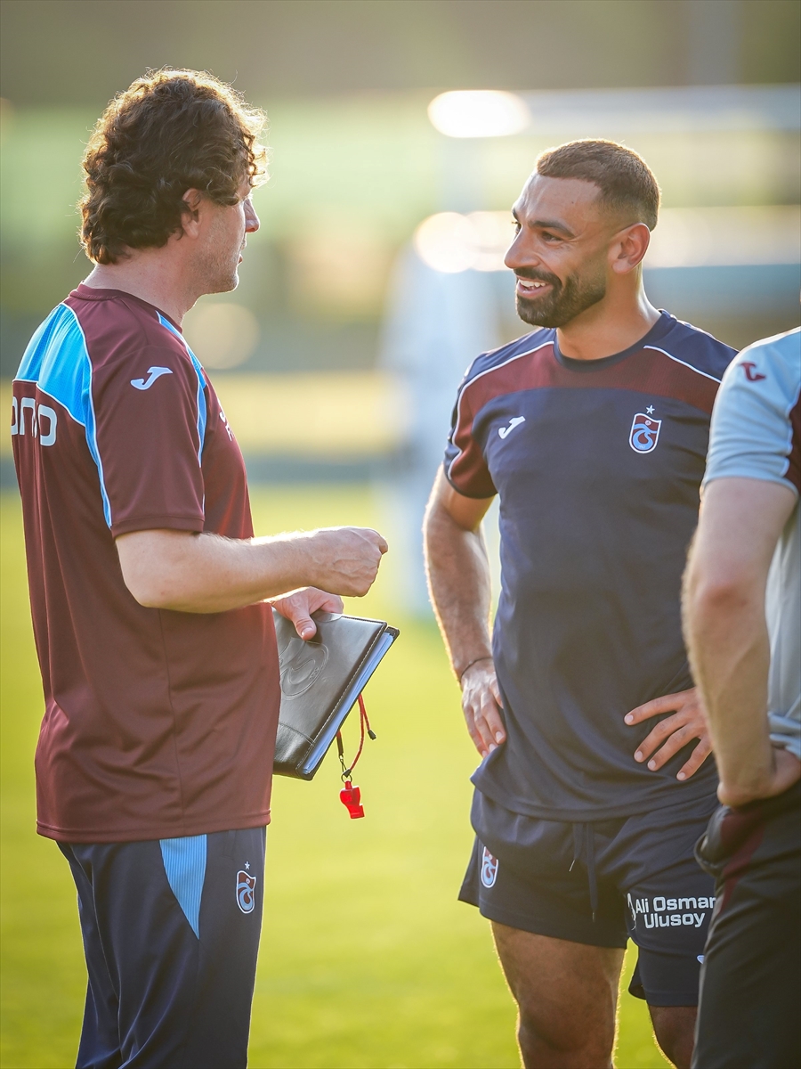 Muhammed Salah, Trabzonspor'da ilk antrenmanına çıktı