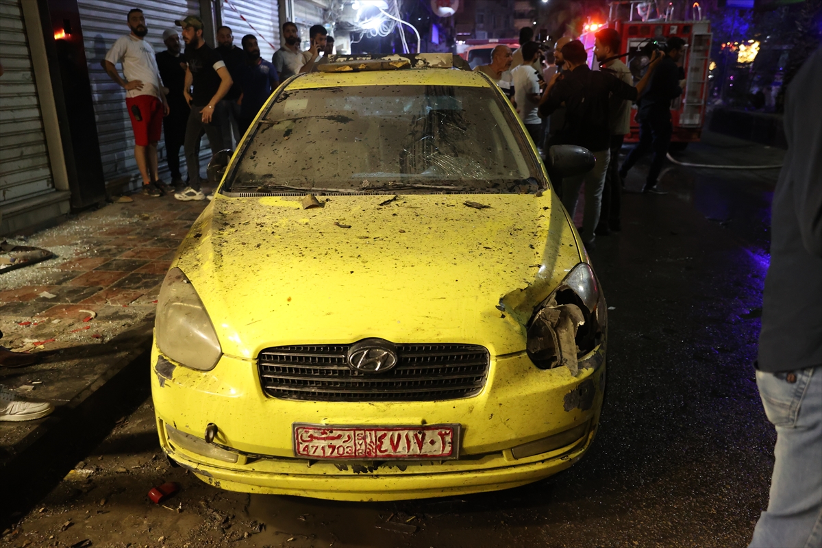 GÜNCELLEME 2 - Suriye'nin başkenti Şam’da meydana gelen şiddetli patlamada 2 kişi ölü, 13 kişi yaralandı