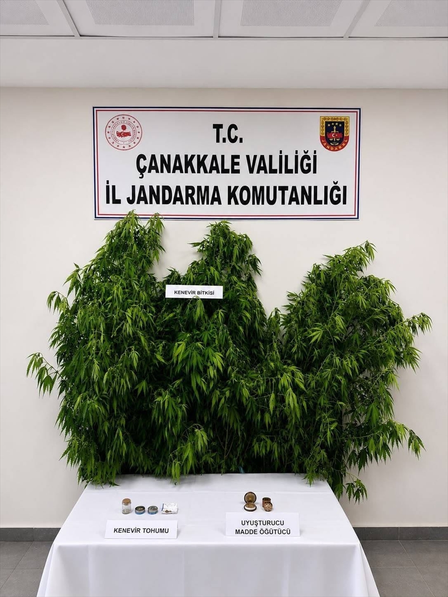 Çanakkale'de uyuşturucu operasyonu: 14 zanlıdan 5'i tutuklandı
