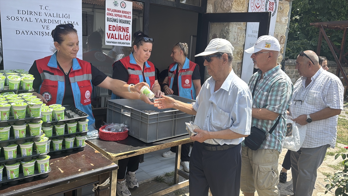 Edirne Valisi Sezer: Gönül Sofrası'nda dayanışma vurgusu