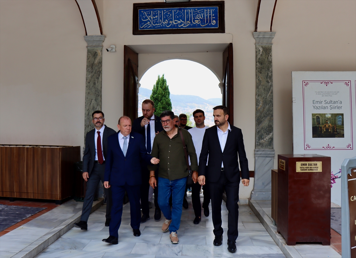 BTSO Adayı Özer Matlı: Kurucu kabri ve esnaf ziyareti