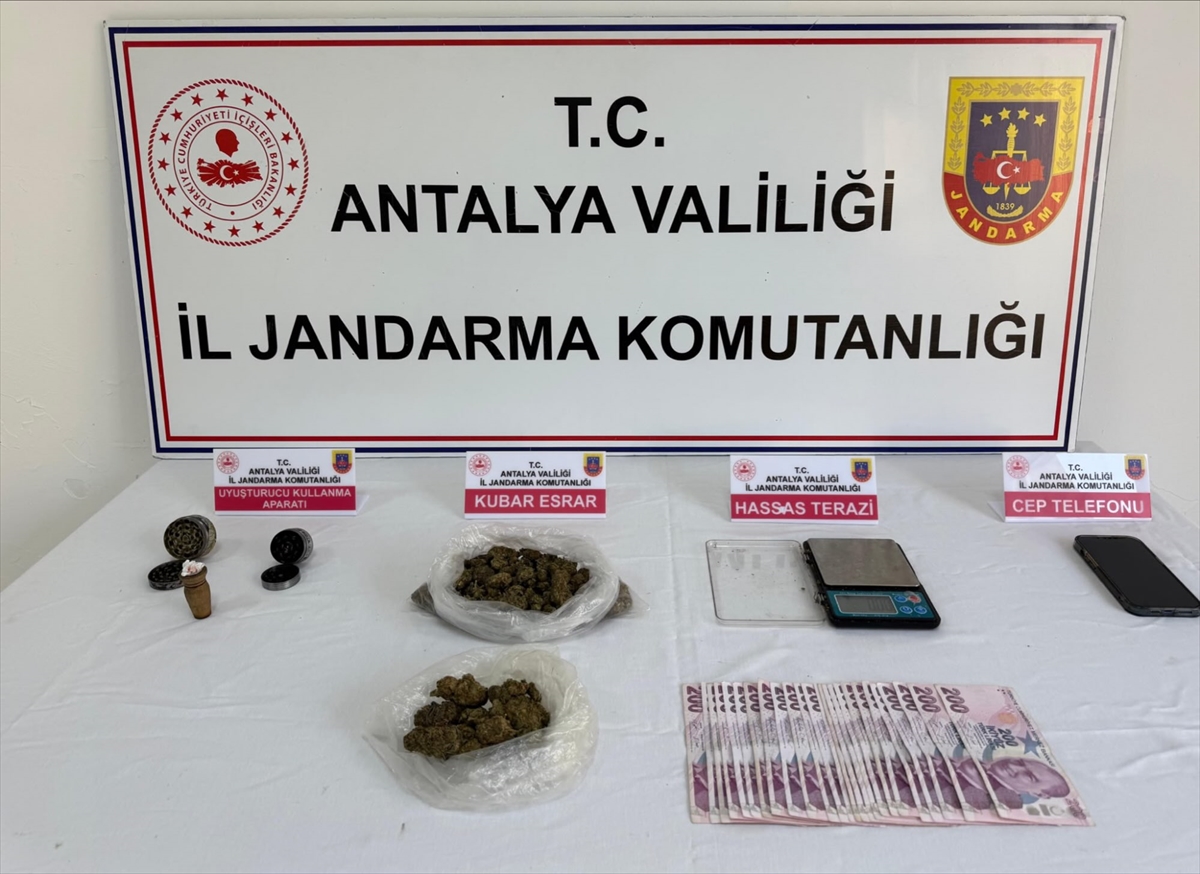 Antalya Serik'te uyuşturucu operasyonu: Zanlı tutuklandı