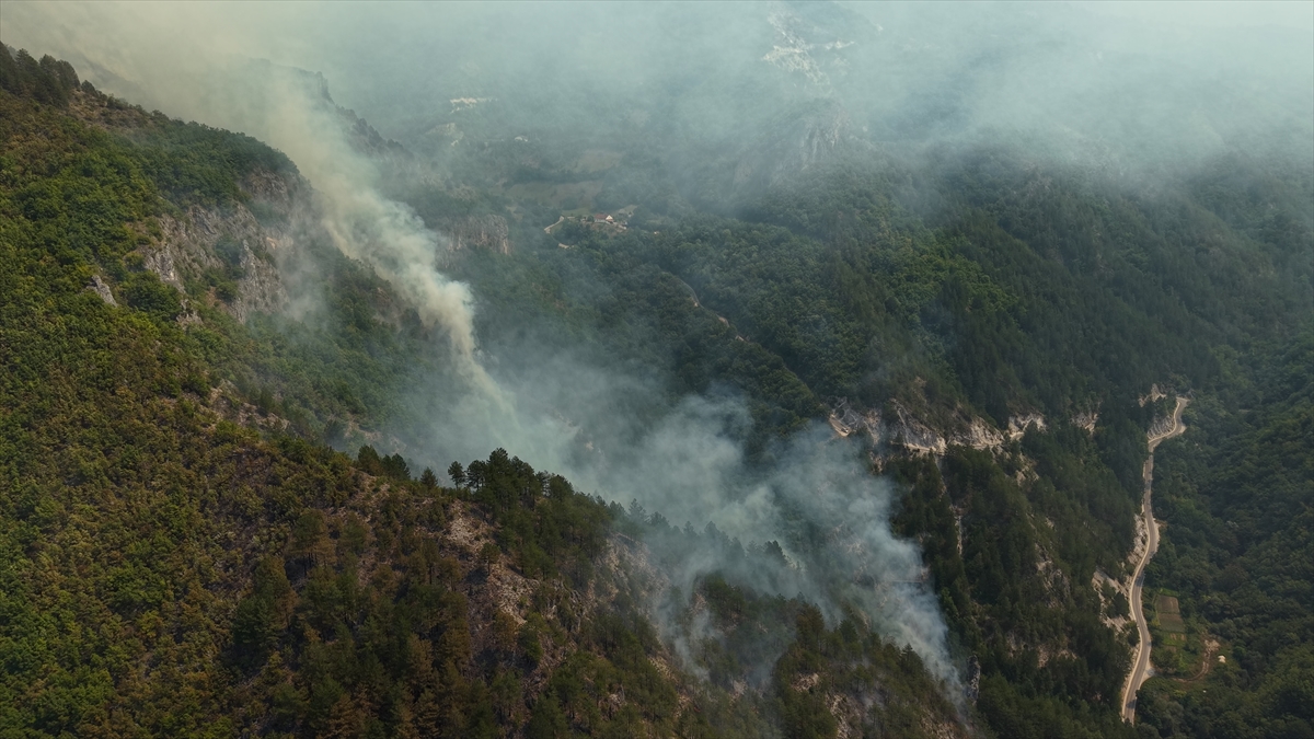 Bosna Hersek Orman Yangınları: Askeri Helikopterler Devrede