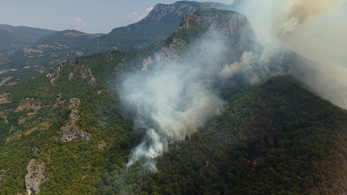 Bosna Hersek Orman Yangınları: Askeri Helikopterler Devrede
