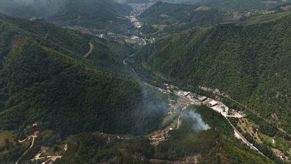 Bosna Hersek Orman Yangınları: Askeri Helikopterler Devrede