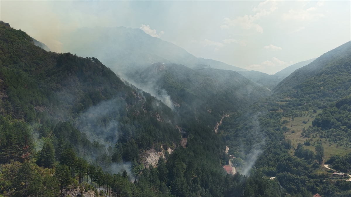 Bosna Hersek Orman Yangınları: Askeri Helikopterler Devrede