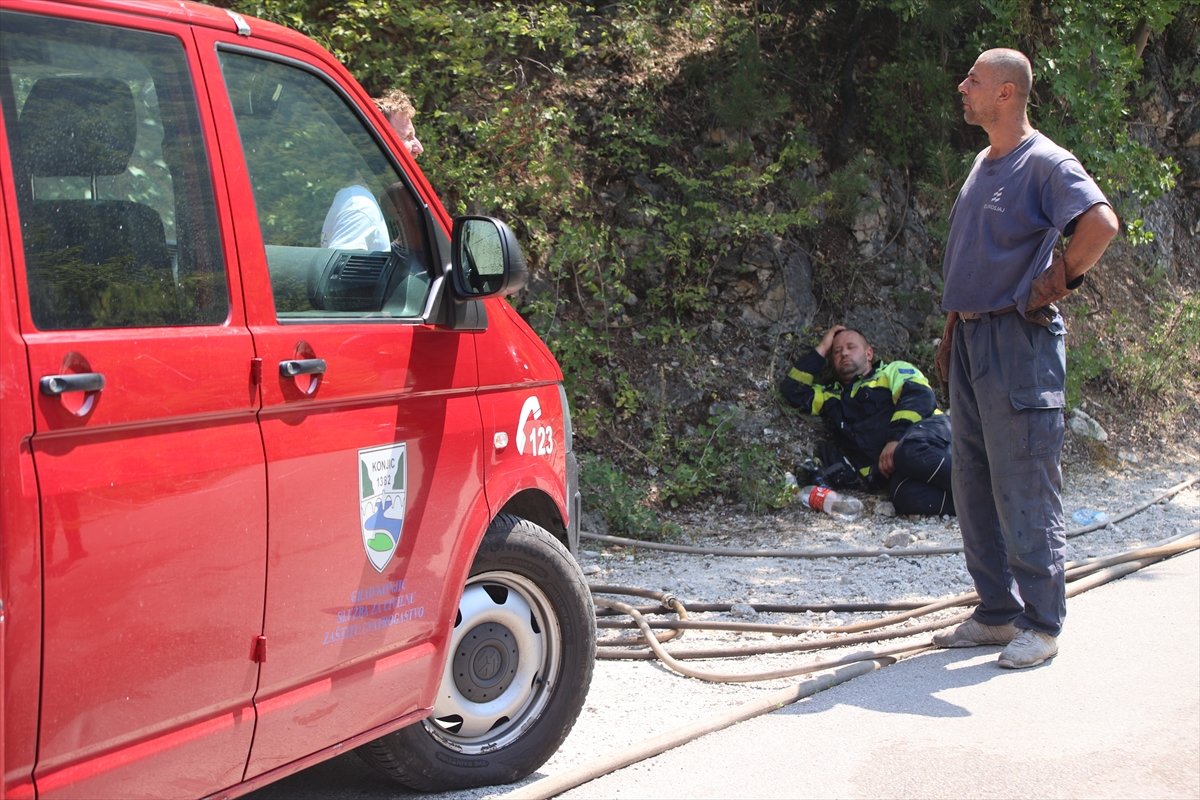 Bosna Hersek Orman Yangınları: Askeri Helikopterler Devrede