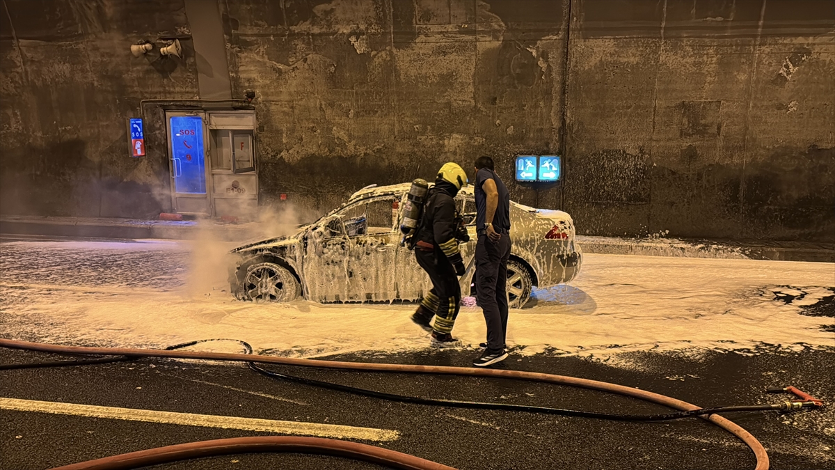 Bolu Dağı Tüneli'nde yangın sonrası Ankara yönü ulaşıma açıldı