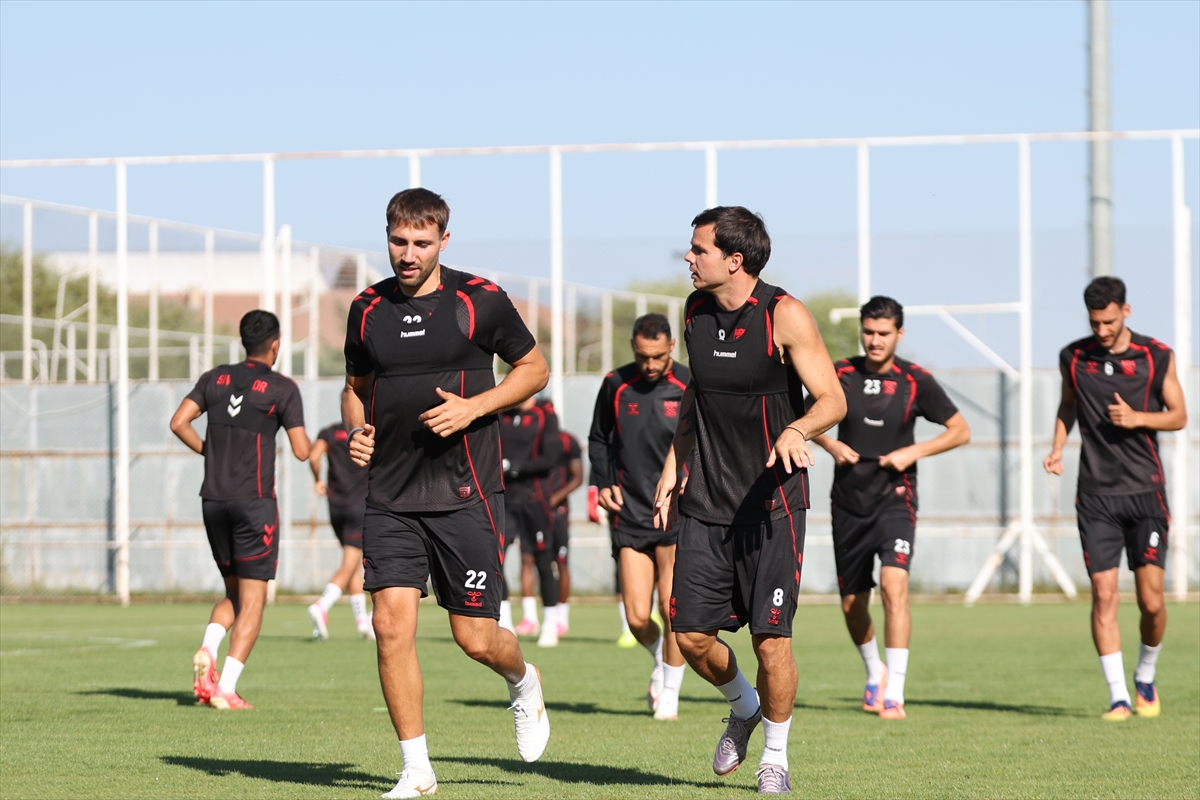 Sivasspor, Esenler Erokspor maçı hazırlıklarını tamamladı