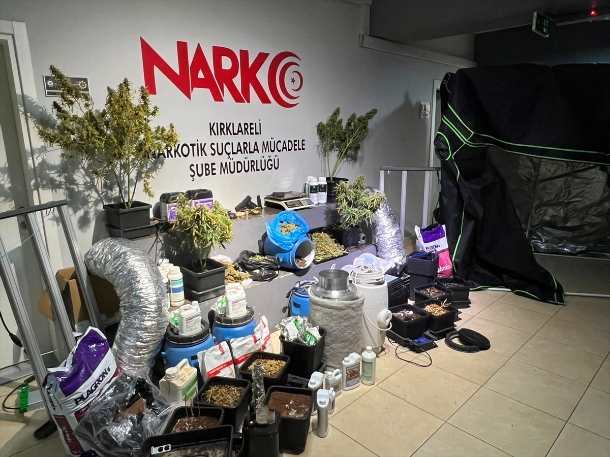 Kırklareli'nde uyuşturucu operasyonu: İki şüpheli tutuklandı