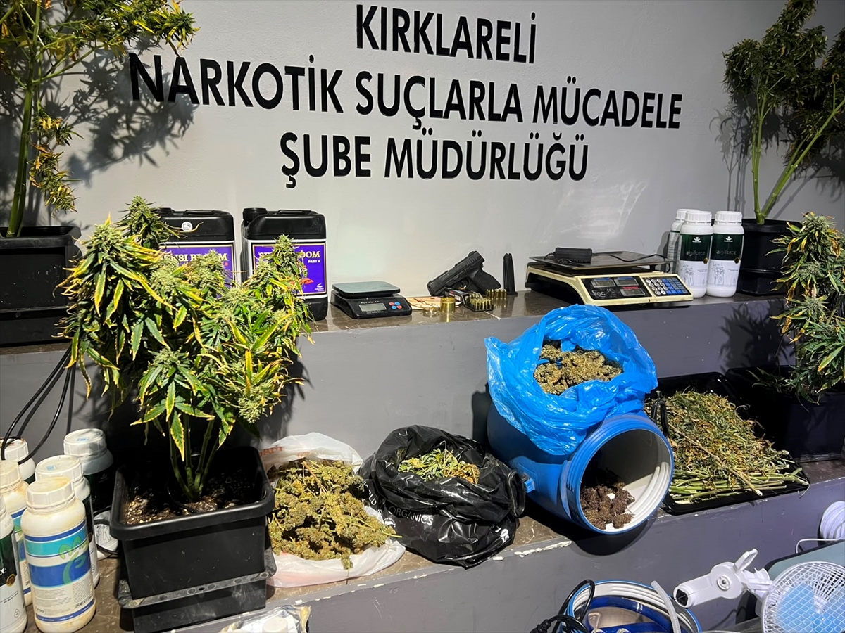 Kırklareli'nde uyuşturucu operasyonu: İki şüpheli tutuklandı