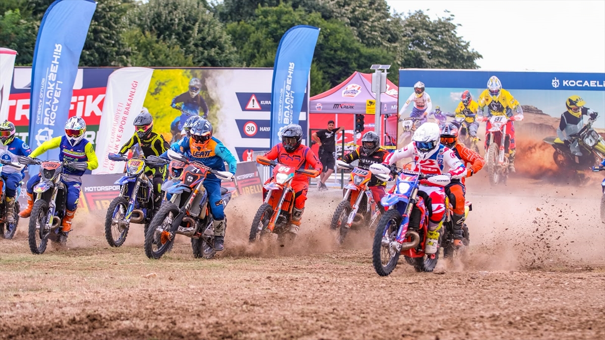 Kocaeli'de Süper Enduro Şampiyonası'nın ikinci ayağı başladı