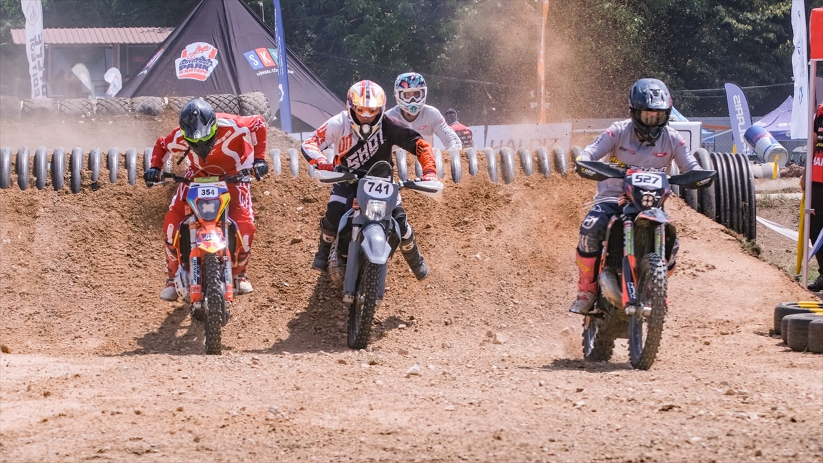 Kocaeli'de Süper Enduro Şampiyonası'nın ikinci ayağı başladı