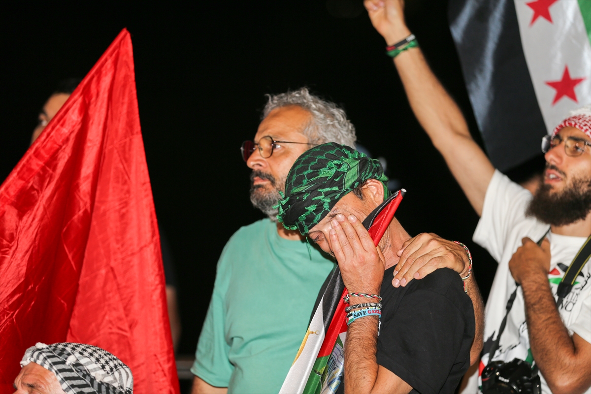 Filistin Konvoyu Diyarbakır'da: İsrail'e 'dur' çağrısı