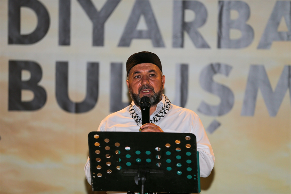 Filistin Konvoyu Diyarbakır'da: İsrail'e 'dur' çağrısı