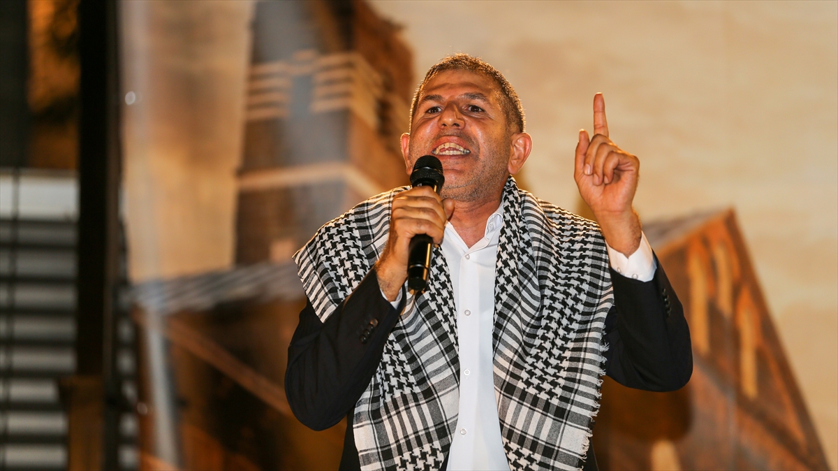 Filistin Konvoyu Diyarbakır'da: İsrail'e 'dur' çağrısı