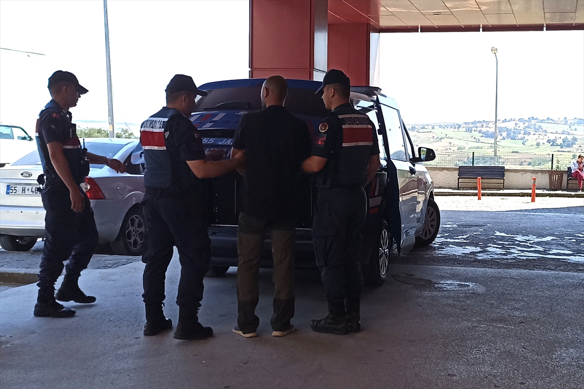 Samsun'da 12 yıl hapis cezası olan firari hükümlü yakalandı