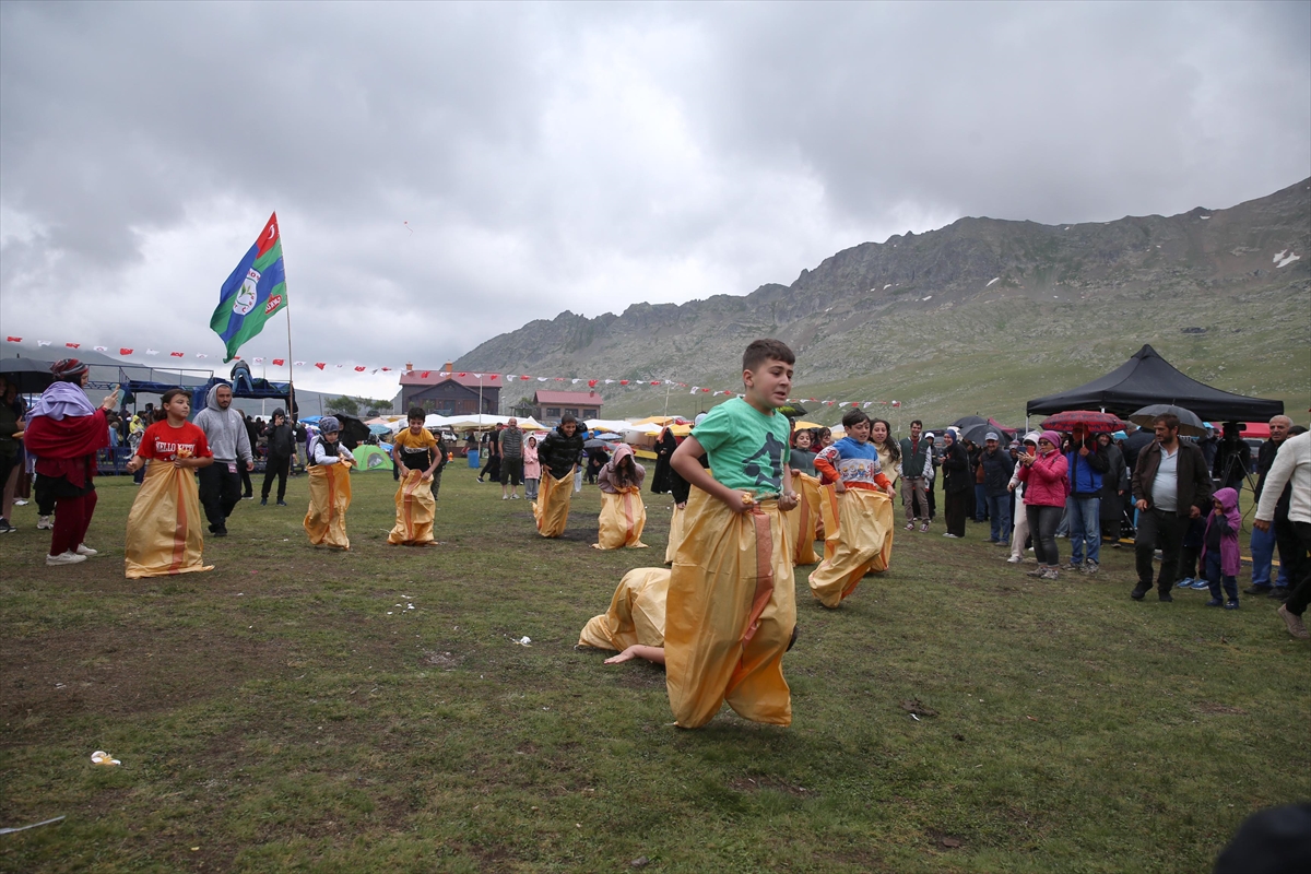 Rize Ovit Yayla Şenliği 26. kez düzenlendi: İnek yarışması yapıldı