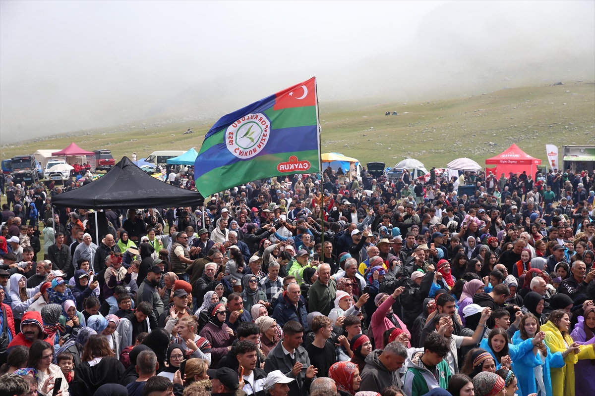 Rize Ovit Yayla Şenliği 26. kez düzenlendi: İnek yarışması yapıldı