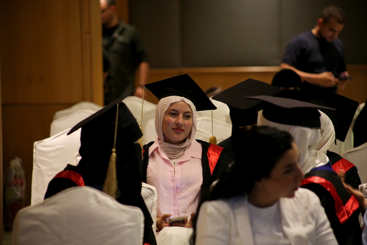 Halep'te Türkiye Açık Lisesi mezunlarına tören düzenlendi