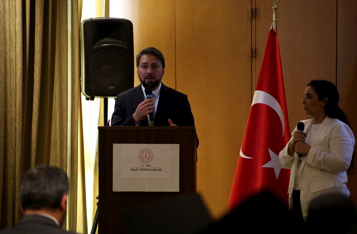 Halep'te Türkiye Açık Lisesi mezunlarına tören düzenlendi