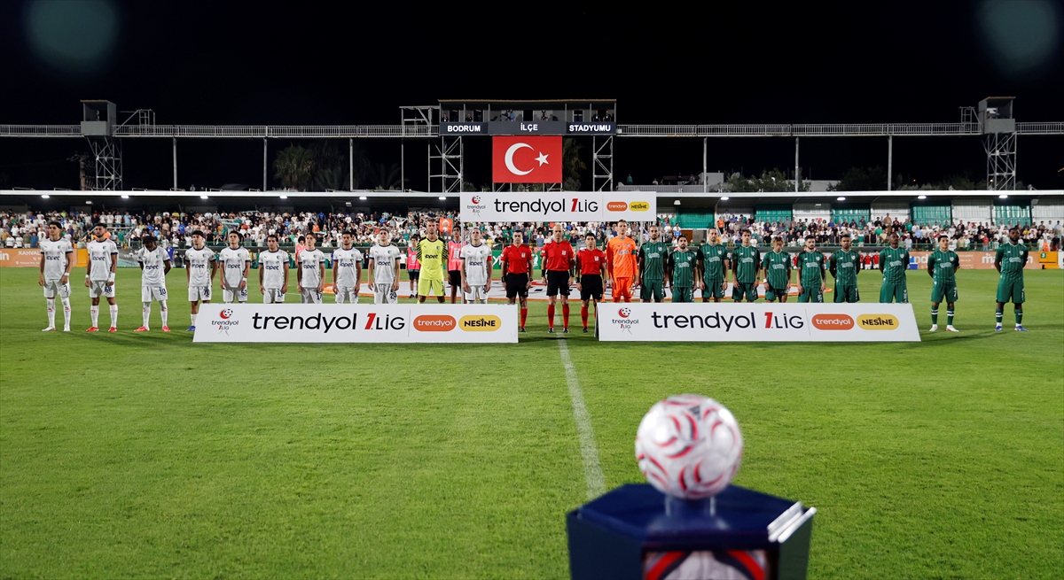 Trendyol 1. Lig: Bursaspor, Bodrum FK'yi deplasmanda 2-0 yendi