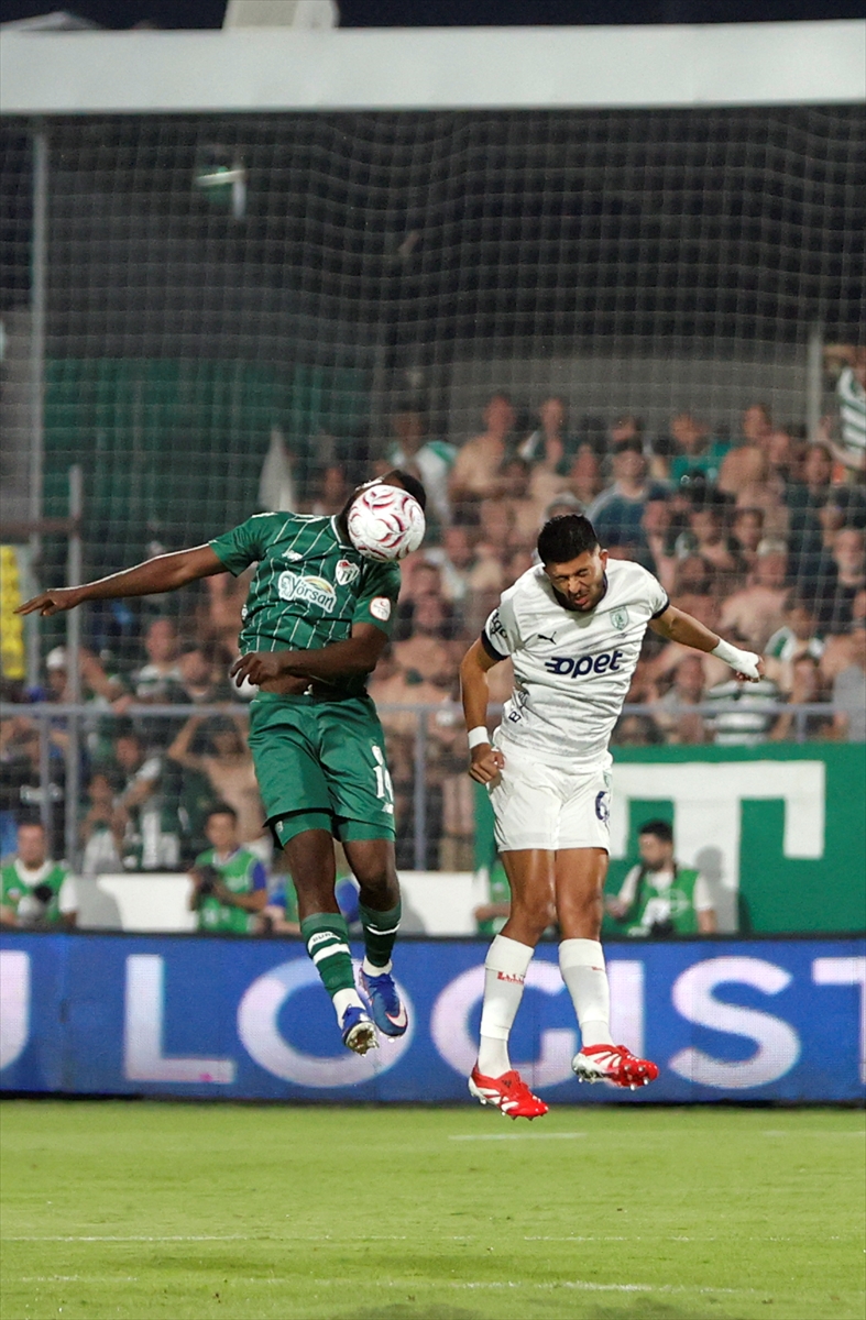 Trendyol 1. Lig: Bursaspor, Bodrum FK'yi deplasmanda 2-0 yendi