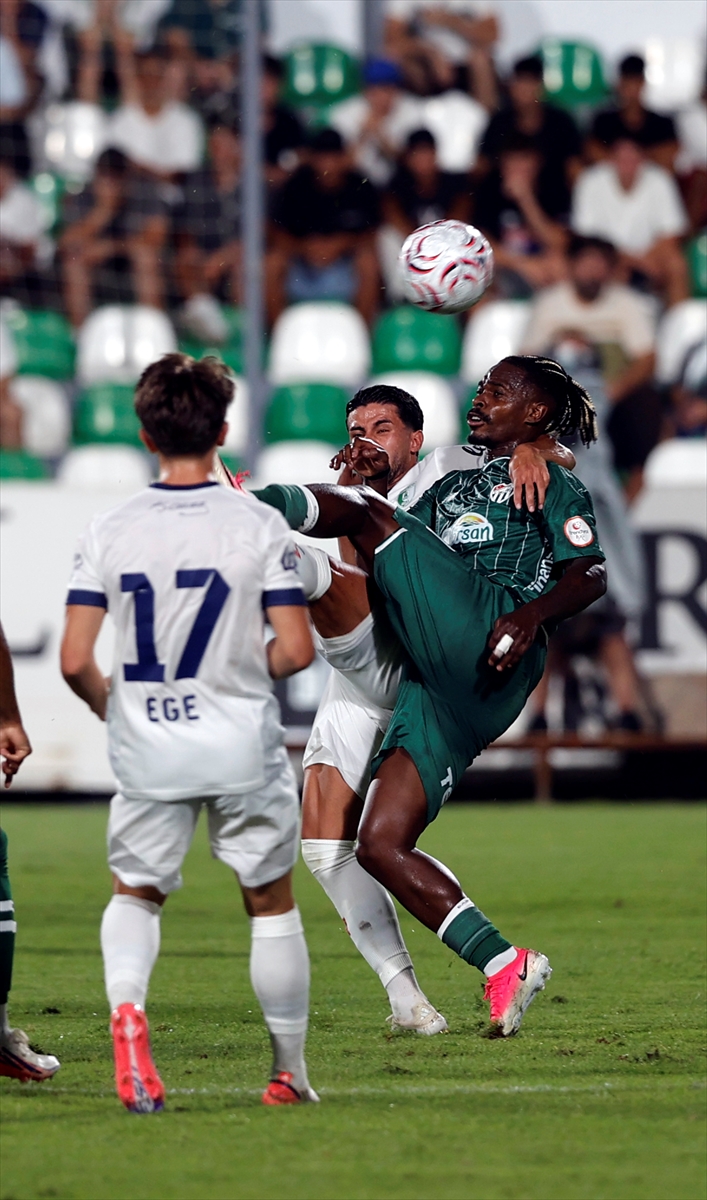 Trendyol 1. Lig: Bursaspor, Bodrum FK'yi deplasmanda 2-0 yendi