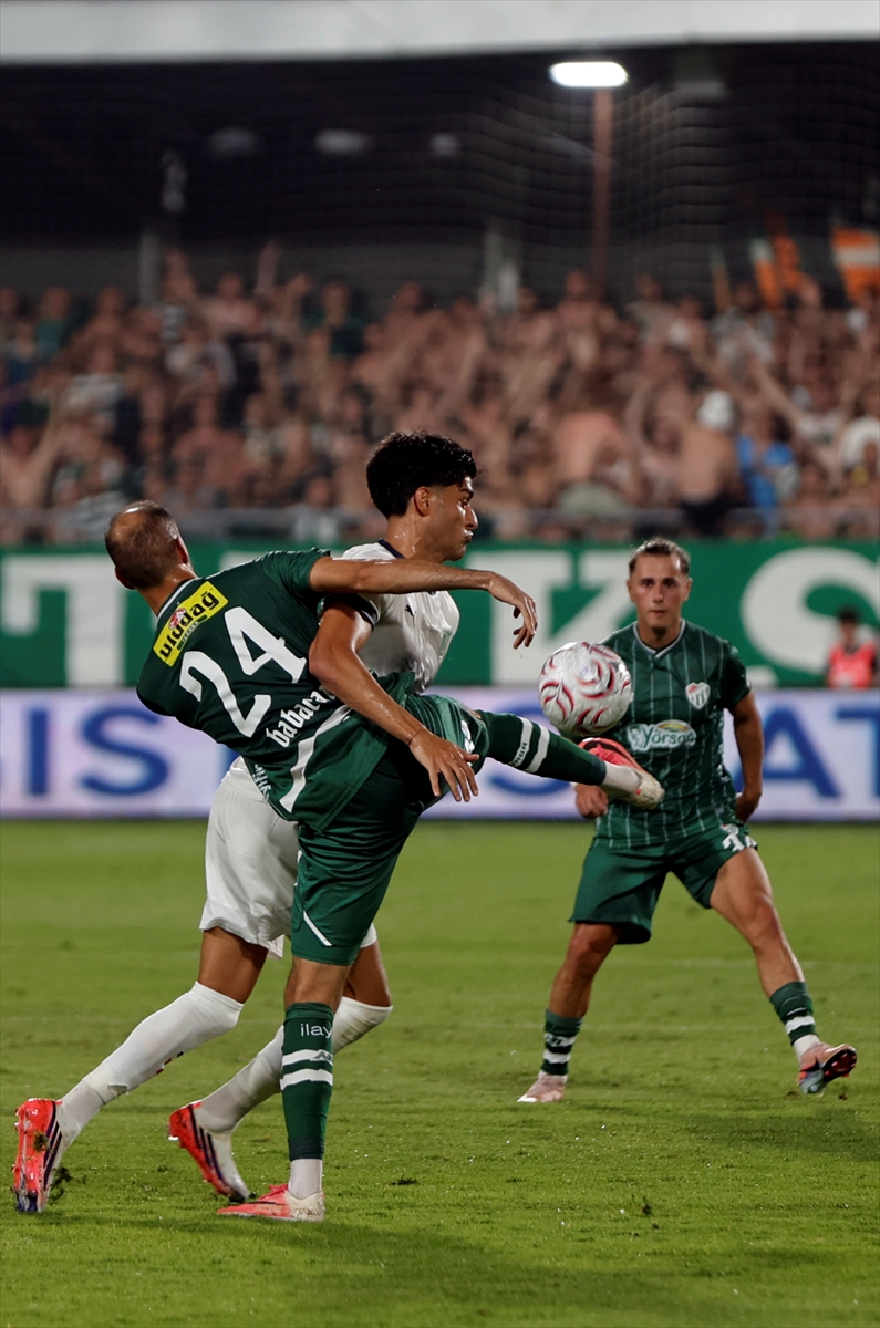 Trendyol 1. Lig: Bursaspor, Bodrum FK'yi deplasmanda 2-0 yendi