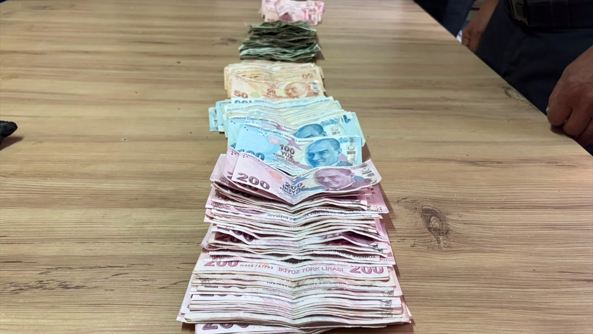 Kırıkkale'de yakalanan dilenciden 25 bin 190 lira çıktı