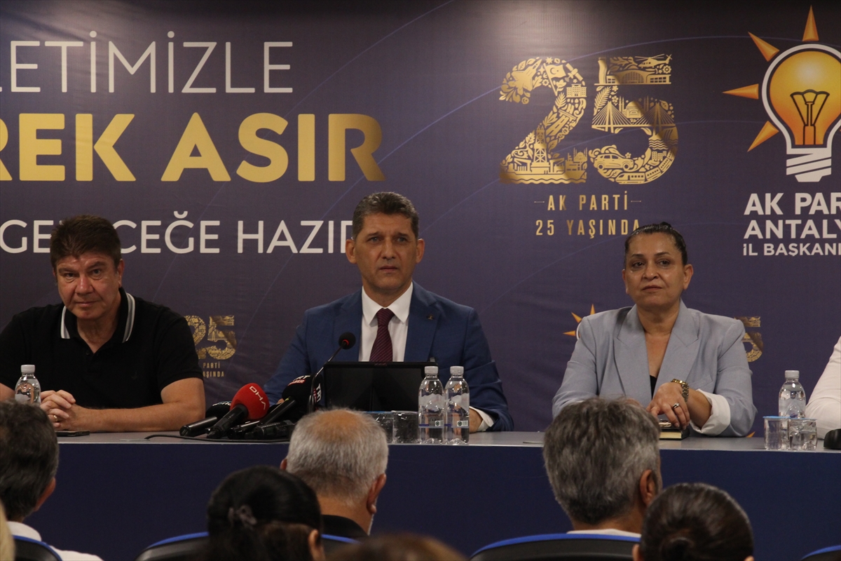 AK Parti Çetin: 25 yıldır milletin emanetini taşıyoruz