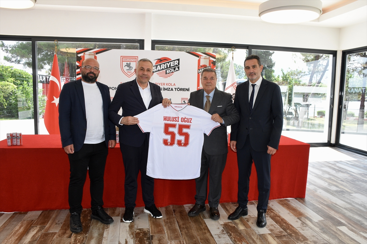 Samsunspor: Sarıyer Kola ile sponsorluk anlaşması
