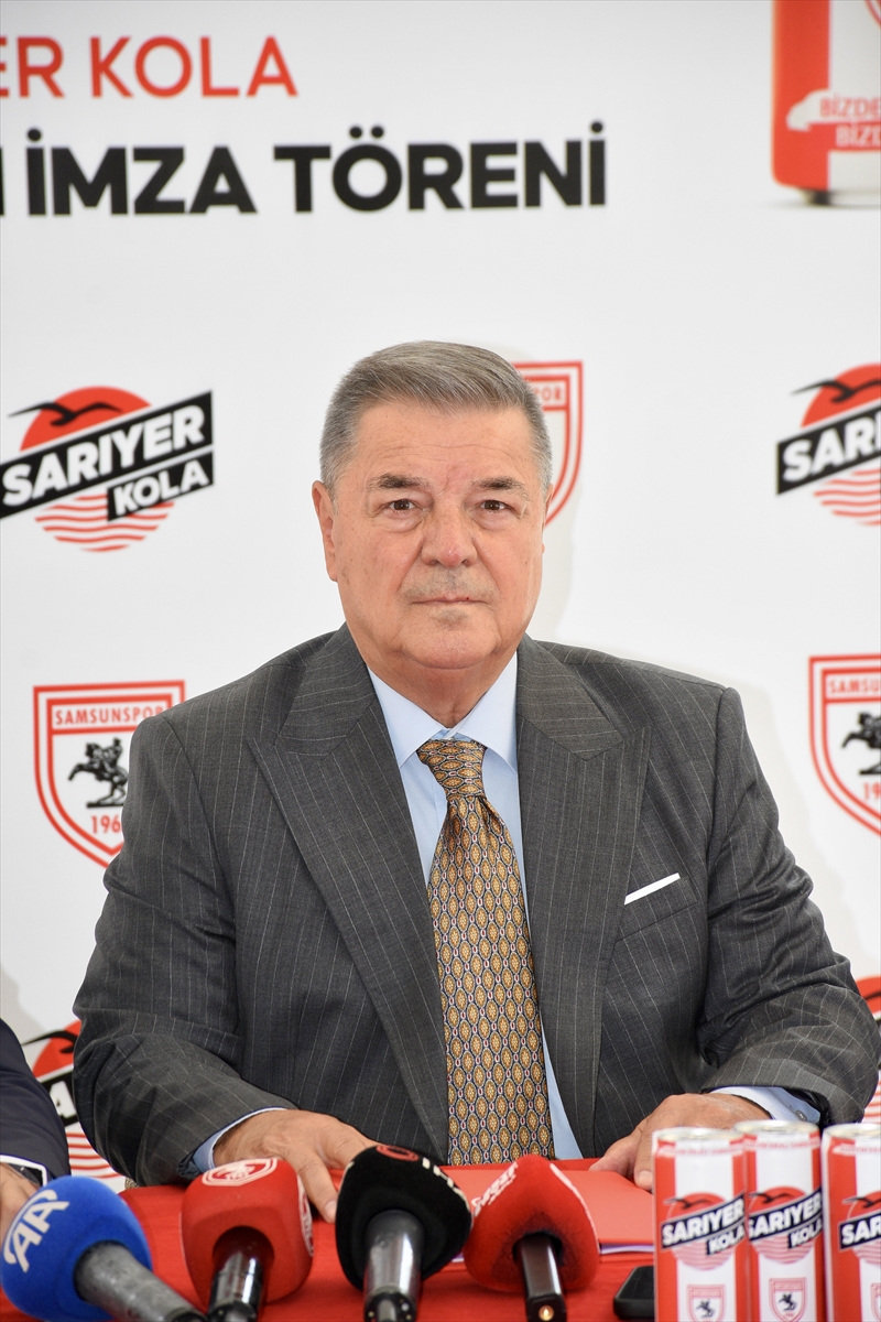 Samsunspor: Sarıyer Kola ile sponsorluk anlaşması