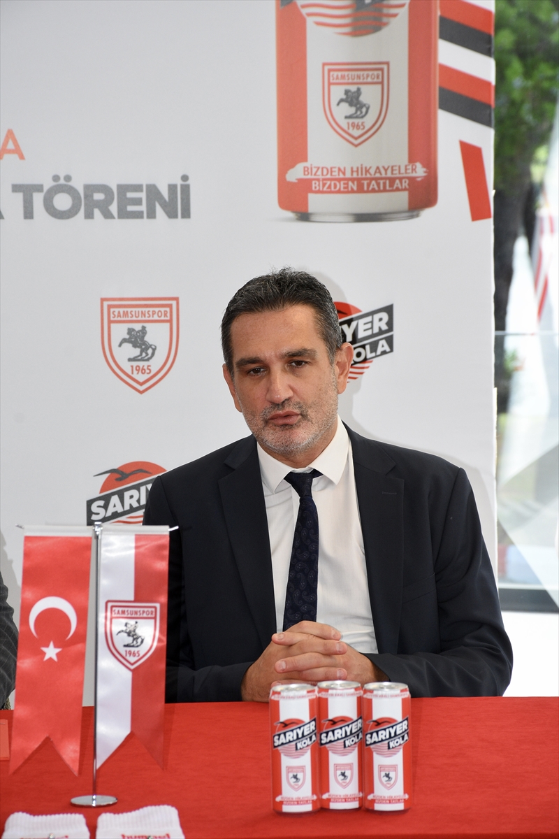 Samsunspor: Sarıyer Kola ile sponsorluk anlaşması