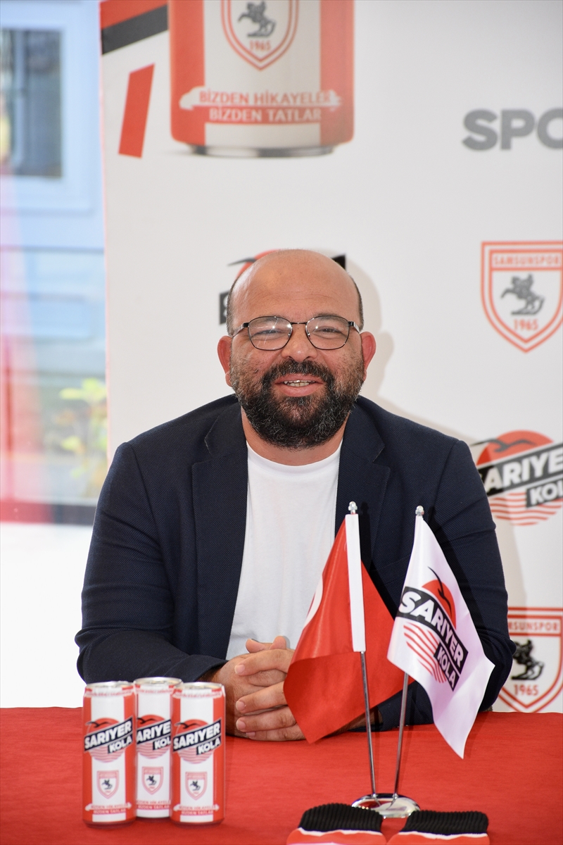 Samsunspor: Sarıyer Kola ile sponsorluk anlaşması