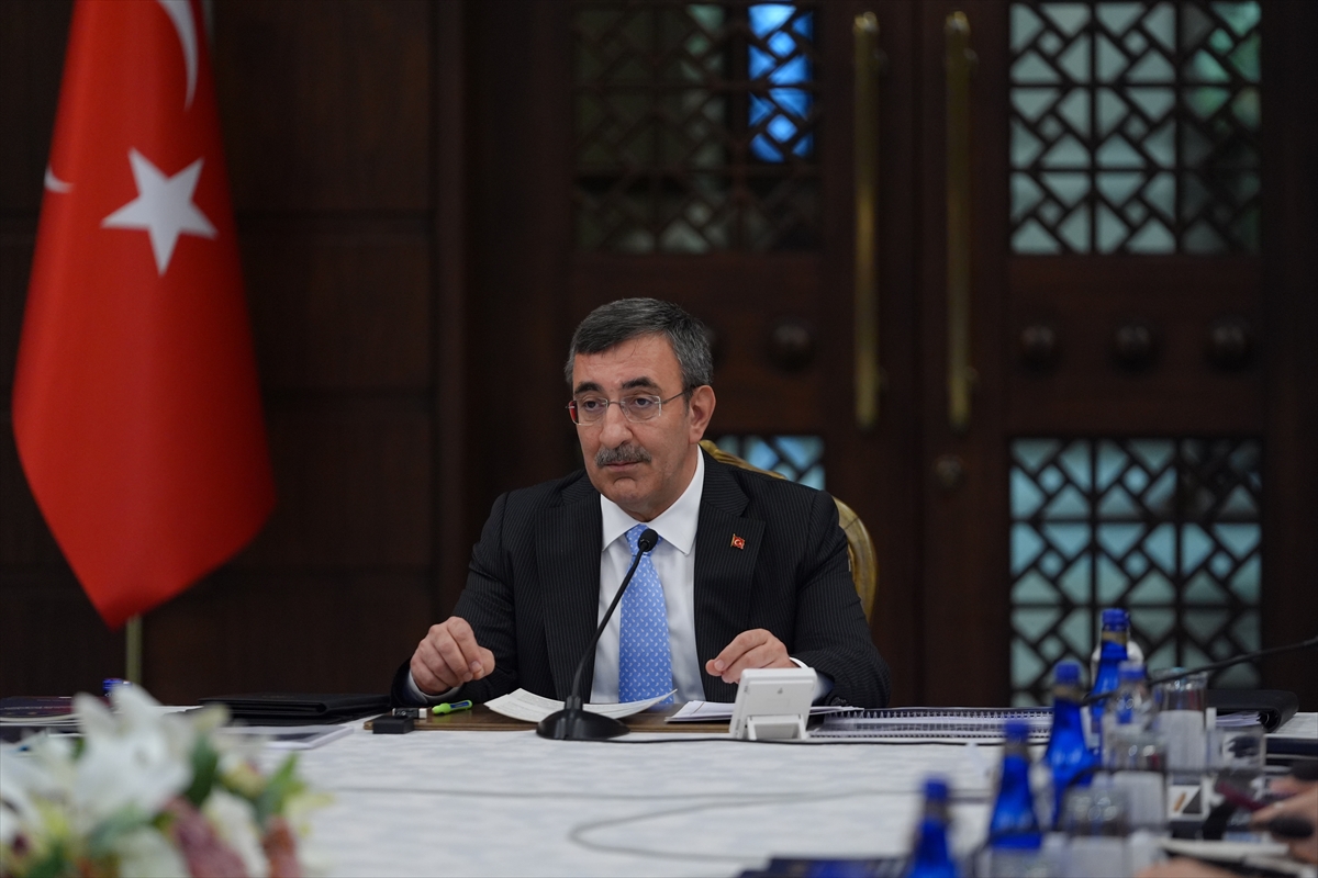 Cumhurbaşkanı Yardımcısı Yılmaz, Nüfus Politikaları Kurulu toplantısında konuştu: