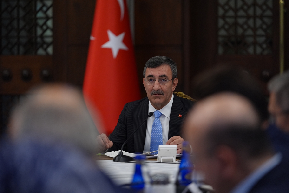 Cumhurbaşkanı Yardımcısı Yılmaz, Nüfus Politikaları Kurulu toplantısında konuştu: