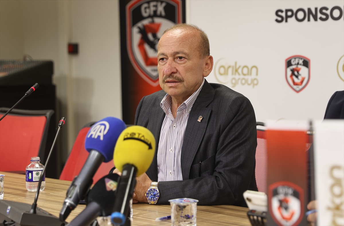 Memik Yılmaz: Arıkan Group, Gaziantep FK'ye sponsor oldu