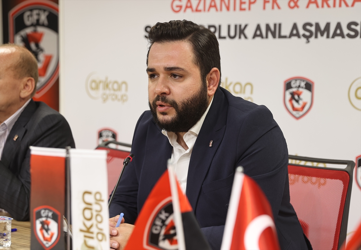 Memik Yılmaz: Arıkan Group, Gaziantep FK'ye sponsor oldu