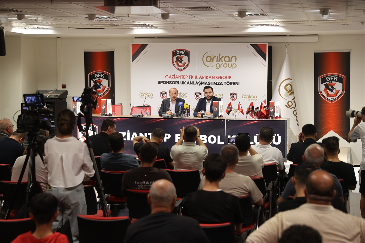 Memik Yılmaz: Arıkan Group, Gaziantep FK'ye sponsor oldu