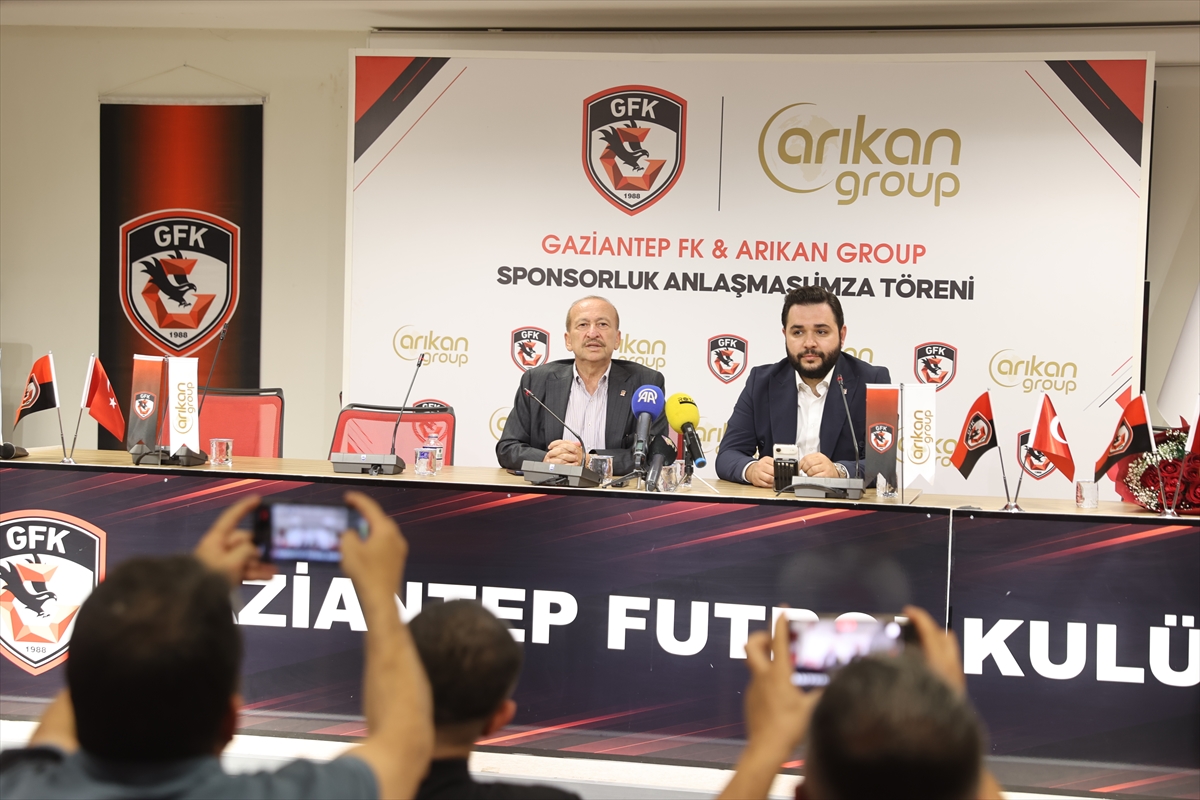 Memik Yılmaz: Arıkan Group, Gaziantep FK'ye sponsor oldu