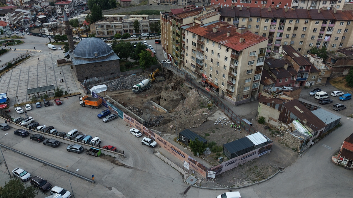Erzurum'da ahilik teşkilatını kuran Ahi Toman Baba'nın kümbeti gün yüzüne çıkarılıyor
