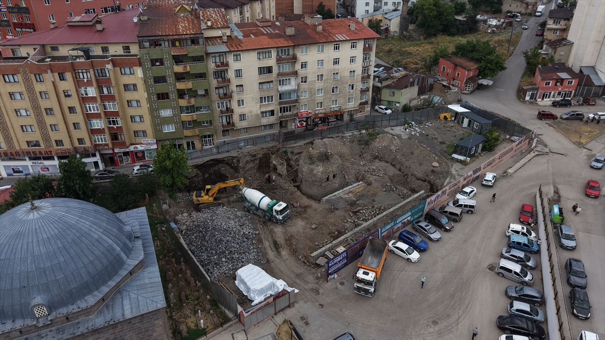 Erzurum'da ahilik teşkilatını kuran Ahi Toman Baba'nın kümbeti gün yüzüne çıkarılıyor